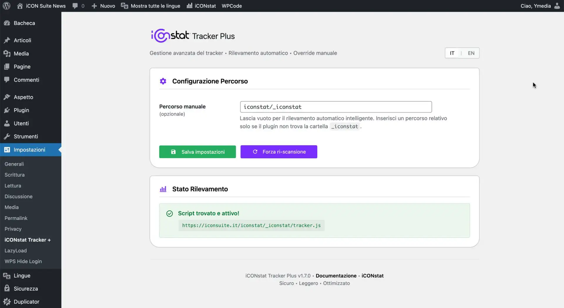 Nuovo: iCONstat Tracker Plus